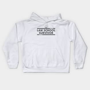 Law School Survivor Kids Hoodie